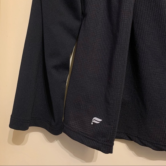 Fabletics Cashel Oversized Black Mesh Hoodie, XXL - Picture 7 of 7